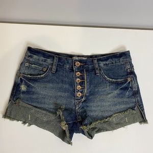 Free People Denim Shorts